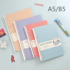 A5 B5 Loose-Leaf Notebook Binder Journal Agenda Planner Notepad Book 