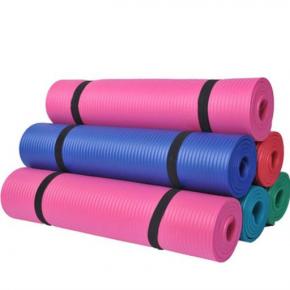 Non Slip single color Layer Folding 8mm 6mm NBR Yoga mat