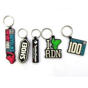 Advertising Keychain Silicone Rubber Keychain Promotion Gifts