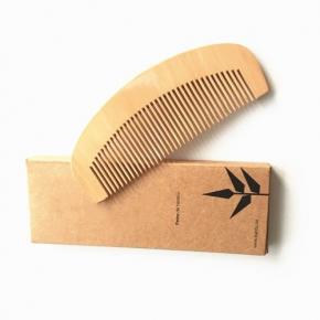 handmade private label wooden beard comb 