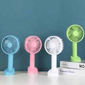 USB Rechargeable Desktop Table Stand Air Cooler Hand Held mini fan