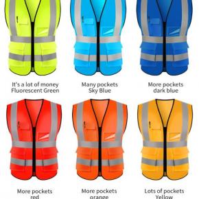Reflective Clothing High Visibility Reflective Safety Vest