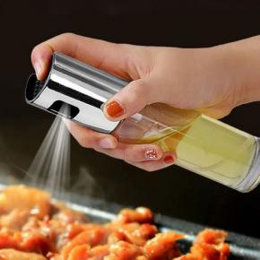 Spray Bottle Oil Sprayer Oiler Pot BBQ Barbecue Cooking Tool Can Pot Cookware Kitchen Tool ABS Olive Pump Kitchen Accessories