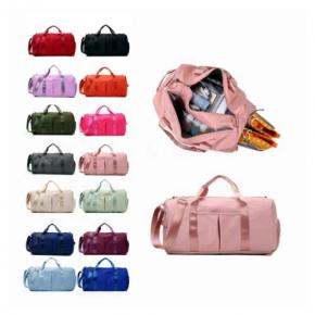 Hot Sale Durable Sports Bag with Large Volume for Gym Exercise Waterproof Fabric Gym Bag with Shoes Compartment