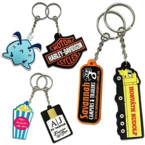 Custom 2D/3D Soft PVC Keychains, Make Rubber Key Chain With Your Logo