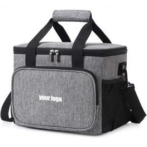 Polyester Tote Custom Cooler Bags Food Lunch Bag Box Soft Wine Fishing Wholesale Insulated Cooler Bags