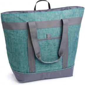 New Large Insulated Waterproof Beach Cooler Bag Women Reusable Grocery Tote Hand Carry Insulated Lunch Bag