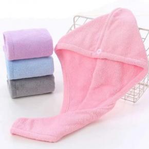 Custom logo personalized super absorbent Quick Dry Soft Magic Turban microfiber hair towel wrap