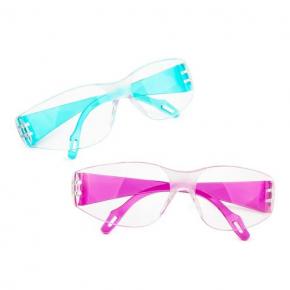 Custom logo Wholesale Colorful Polycarbonate material safety glasses for children playing