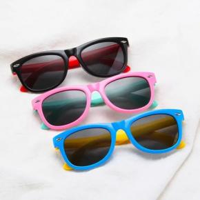 New Kids Polarized Sunglasses Boys Girls Sun Glasses Silicone Safety Glasses Gift For Children Baby UV400 Eyewear