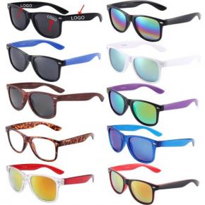 Custom Logo Plastic Shades Sunglasses Women Men Cheap Eyewears Square Sunglasses