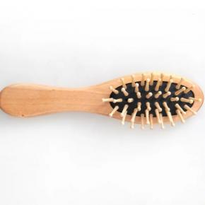 Professional Supplier hotel wooden comb with air bag comb pads Avoid hair tangles Can massage the scalp hotel toiletries set