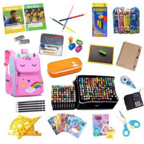 High Quality Cheap Back To School Stationery Wholesale Promotion Office Stationery Set Variety of styles children stationery